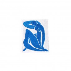 Blue Nude 4 x 3 inches Blue Nude 4 x 3 inches