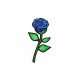 Blue Rose 3 x 2 inches