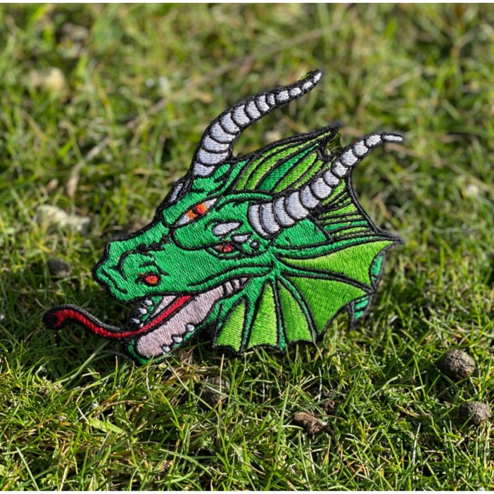 Emeral Dragon Patch 5 x 3,5 inches